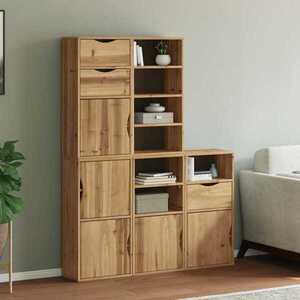 Imagine vidaXL Dulapuri laterale 5 buc "ODDA" 40x24x79 cm lemn masiv de pin