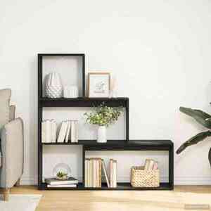 Imagine vidaXL Bibliotecă Separator de Camera 123 x 29 x 123 cm Lemn prelucrat