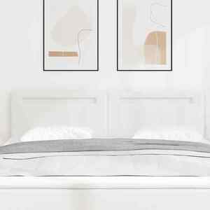 Imagine vidaXL Tăblie LED Alb 180 cm Piele artificială