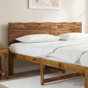 Imagine vidaXL Tăblie de pat cu margini naturale ROSTOCK natural 200 cm