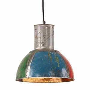 Imagine vidaXL Lustră suspendată industrială 25W multicolor 28, 5 cm E27 rotund