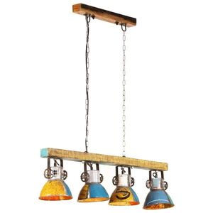 Imagine vidaXL Lampă de tavan industrială 25 W, multicolor, 111 cm E27