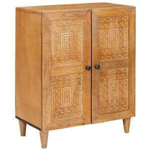 Imagine vidaXL Bufet Maro deschis 60 x 33 x 75 cm Lemn masiv de mango