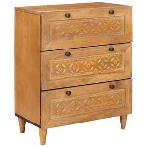 Imagine vidaXL Bufet Maro deschis 60 x 33 x 75 cm Lemn masiv de mango