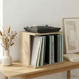 Imagine vidaXL Depozitare Vinil Stejar Sonoma 42 x 33 x 36 cm Lemn prelucrat