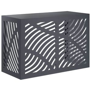 Imagine vidaXL Husă pentru aer condiționat Antracit 90 x 40 x 60 cm Oțel