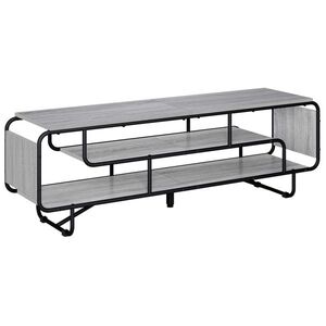 Imagine vidaXL Support TV 140 x 36 x 45 cm Sonoma gri Lemn prelucrat