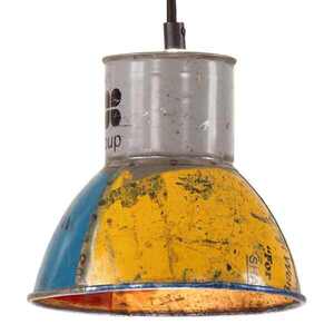 Imagine vidaXL Lustră suspendată industrială 25 W multicolor 17 cm E27 rotund