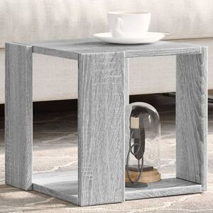 Imagine vidaXL Măsuță de cafea, gri sonoma, 32x32x30 cm, lemn prelucrat
