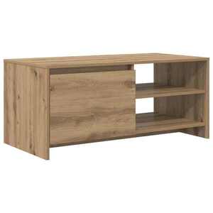 Imagine vidaXL Masă de cafea Stejar Artizanal 102 x 50 x 45 cm Lemn compozit