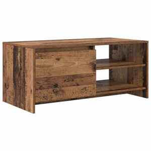 Imagine vidaXL Masă de cafea Lemn de stejar 102 x 50 x 45 cm Lemn compozit