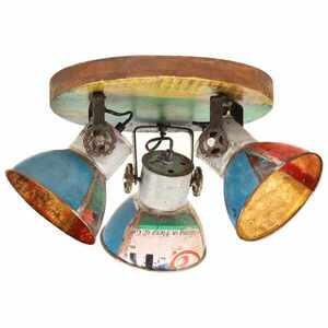 Imagine vidaXL Lampă de tavan industrială 25 W, multicolor, 42x25 cm E27