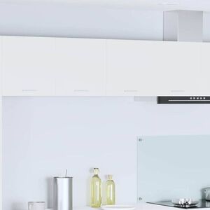 Imagine vidaXL Dulap suspendat Alb 80 x 31 x 40 cm Lemn prelucrat