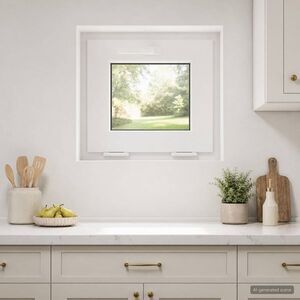 Imagine vidaXL Fereastră subterană cu înclinare RISOR 45 x 40 cm PVC și Sticlă