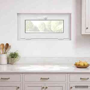 Imagine vidaXL Fereastră subterană cu înclinare RISOR 80 x 45 cm PVC și Sticlă