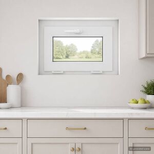 Imagine vidaXL Fereastră subterană cu înclinare RISOR 60 x 45 cm PVC și Sticlă