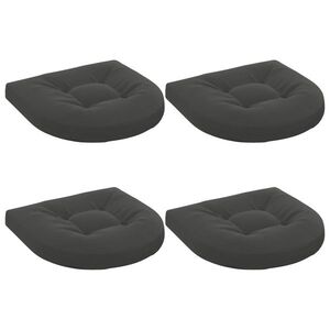 Imagine vidaXL Perne pentru șezut cu 4 piese 4 buc. 100% Polyester Antracit