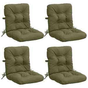 Imagine vidaXL Perne pentru Scaune cu Spătar Înalt - Set de 4 VIANEN 4 pcs