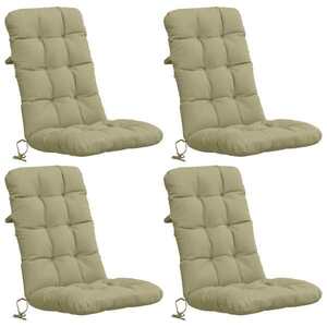 Imagine vidaXL Perne pentru Scaune cu Spătar Înalt - Set de 4 VIANEN 4 pcs