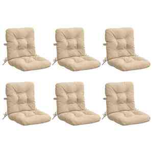 Imagine vidaXL Perne pentru Scaune cu Spătar Înalt - Set de 6 VIANEN 6 pcs