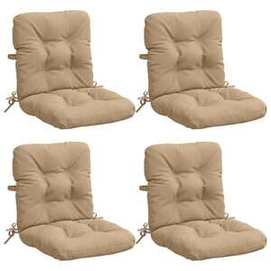 Imagine vidaXL Perne pentru Scaune cu Spătar Înalt - Set de 4 VIANEN 4 pcs
