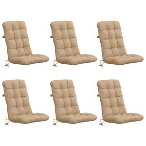 Imagine vidaXL Perne pentru Scaune cu Spătar Înalt - Set de 6 VIANEN 6 pcs