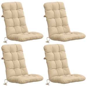 Imagine vidaXL Perne pentru Scaune cu Spătar Înalt - Set de 4 VIANEN 4 pcs