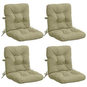 Imagine vidaXL Perne pentru Scaune cu Spătar Înalt - Set de 4 VIANEN 4 pcs