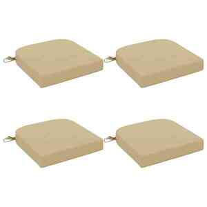 Imagine vidaXL Set de perne de 4 piese SOEST 4 pcs 100% Polyester Bej