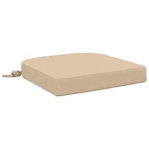 Imagine vidaXL Perna de 1 piesă SOEST 100% Polyester Crem 45 x 45 x 7 cm