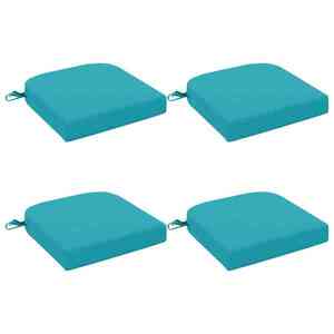 Imagine vidaXL Set de perne de 4 piese SOEST 4 pcs 100% Polyester Turcoaz