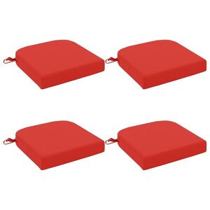 Imagine vidaXL Set de perne de 4 piese SOEST 4 pcs 100% Polyester Roșu