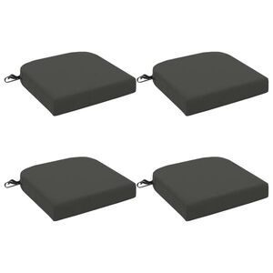 Imagine vidaXL Set de perne de 4 piese SOEST 4 pcs 100% Polyester Antracit