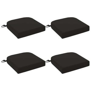 Imagine vidaXL Set de perne de 4 piese SOEST 4 pcs 100% Polyester Negru