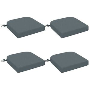 Imagine vidaXL Set de perne de 4 piese SOEST 4 pcs 100% Polyester albastru