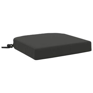 Imagine vidaXL Perna de 1 piesă SOEST 100% Polyester Antracit 45 x 45 x 7 cm