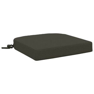 Imagine vidaXL Perna de 1 piesă SOEST 100% Polyester Antracit 40 x 40 x 7 cm