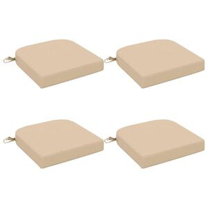 Imagine vidaXL Set de perne de 4 piese SOEST 4 pcs 100% Polyester Crem
