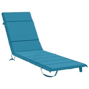 Imagine vidaXL Perna pentru Șezlong GEMERT 100% Polyester Albastru deschis