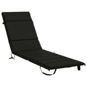 Imagine vidaXL Perna pentru Șezlong GEMERT 100% Polyester Negru
