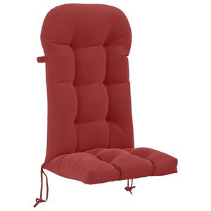Imagine vidaXL Perna de șezlong pentru soare PUTTEN 100% Polyester Roșu Vin