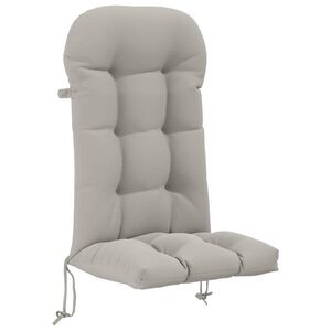 Imagine vidaXL Perna de șezlong pentru soare PUTTEN 100% Polyester Gri