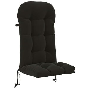 Imagine vidaXL Perna de șezlong pentru soare PUTTEN 100% Polyester Negru