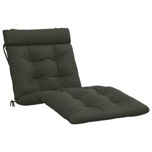 Imagine vidaXL Perna pentru Șezlong VIANEN 100% Polyester Antracit
