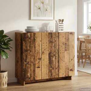 Imagine vidaXL Bufet Lemn vechi 85, 5 x 31 x 75 cm Lemn prelucrat