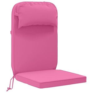 Imagine vidaXL Perna de șezlong pentru soare 100% Polyester Roz