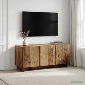Imagine vidaXL Suport TV 90 x 34.5 x 40 cm Lemn vechi Lemn prelucrat