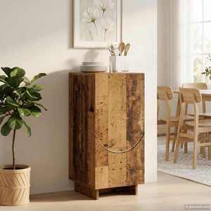 Imagine vidaXL Servantă Lemn vechi 33, 5 x 34, 5 x 75 cm Lemn prelucrat
