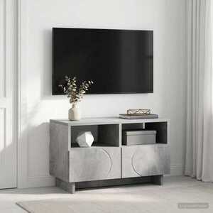 Imagine vidaXL Comodă TV 60 x 34.5 x 40 cm Gri Beton Lemn prelucrat