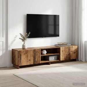 Imagine vidaXL Support TV 179.5 x 34.5 x 40 cm Lemn vechi Lemn prelucrat